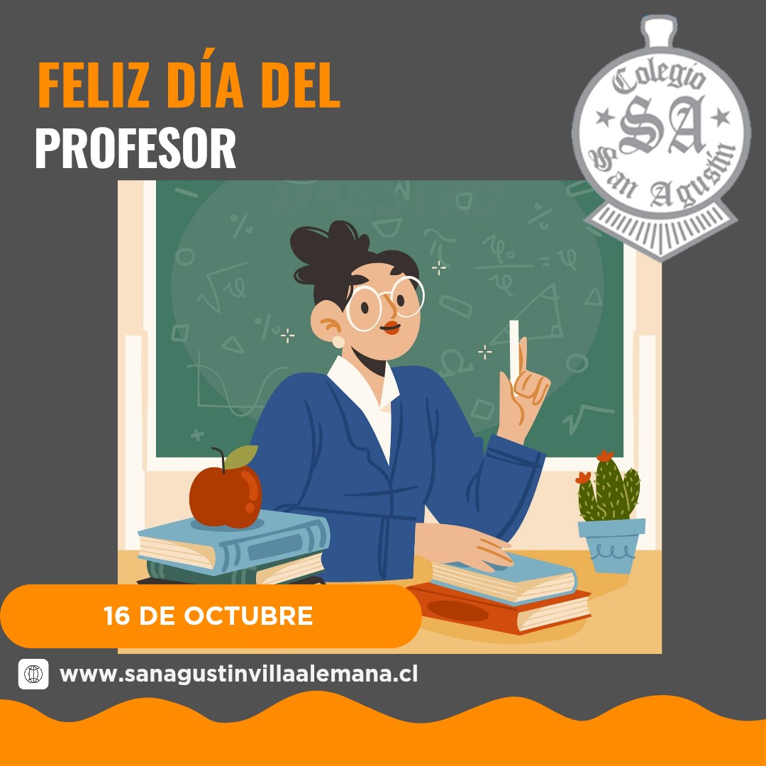 ¡Feliz Día del Profesor!